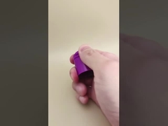 Nice Design Purple Plastic Round Smooth Cap for Cosmetic Bottles