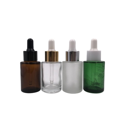 Amber Frosted 1 Oz Essential Oil Dropper Bottles K1009 Multipurpose Durable