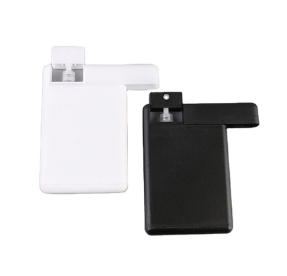 Slim White Black Credit Card Sprayer K1109 20ml Flat Nonspill