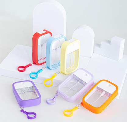 Antibacterial 50ml Credit Card Sprayer K1110 PET Silicone For Hand Sanitizer