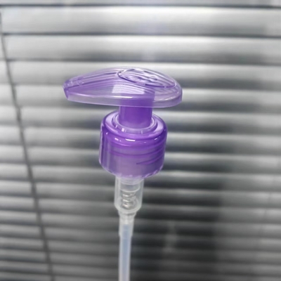 Transparent Purple Body Lotion Pump Non Spill 1.20 - 1.50ml/T