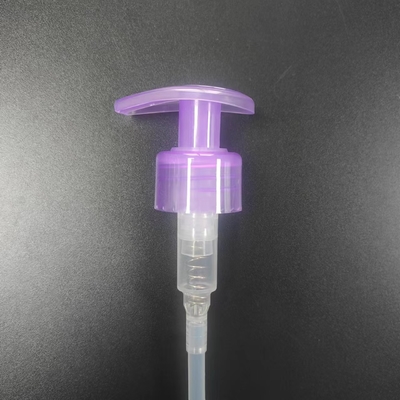 Transparent Purple Body Lotion Pump Non Spill 1.20 - 1.50ml/T
