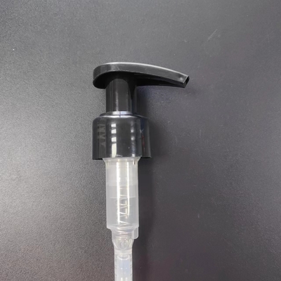 Output 1.20 - 1.50ml/T Black Lotion Dispenser Pump For Body Lotion Shampoo