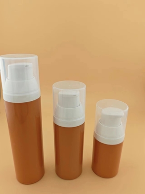 15ml 30ml 50ml Plastic Clear Airless Pump Cosmetic Bottle For Cosmetic Packaging