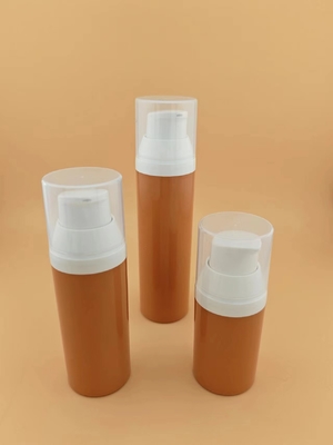 15ml 30ml 50ml Plastic Clear Airless Pump Cosmetic Bottle For Cosmetic Packaging