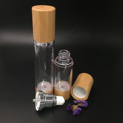 Round PP Airless Pump Bottles For Cosmetics With ISO Certification