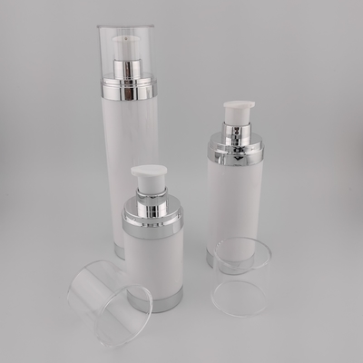 Airless Pump Bottle With Glossy Surface And ISO Certification Refill Bottle