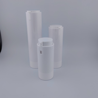 Airless Pump Bottle With Glossy Surface And ISO Certification Screw Down Up Bottle