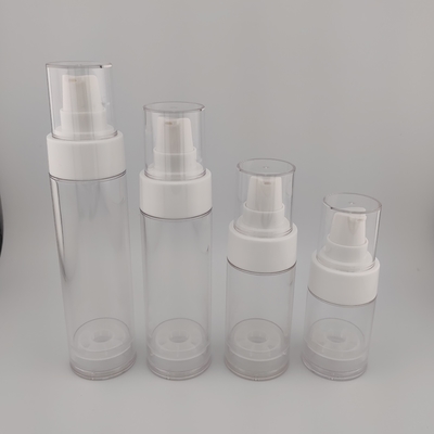 Airless Pump Bottle With Glossy Surface And ISO Certification Standard Cap