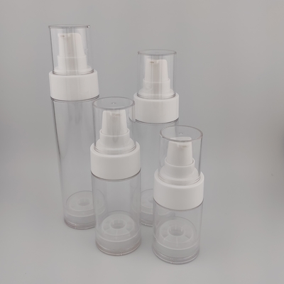 Airless Pump Bottle With Glossy Surface And ISO Certification Standard Cap