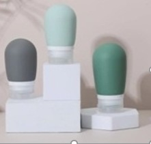 Leak Proof Portable  Empty Shampoo Travel Size Silicone Bottles Cream Container