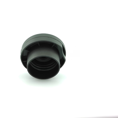 Black 24 Mm Flip Lid 24-410 Plastic Flip Top Cap For Dispensing Bottle