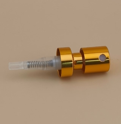 Yellow Alum Button Fine Crimp Sprayer Big Housing K402-1 for Perfume