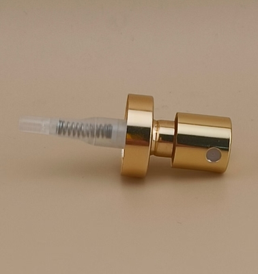 Golden Alum Button Fine Crimp Sprayer Big Housing K402-1 for Perfume