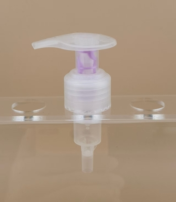 Clear White Lotion Pump Left-Right Lock K204-2 for Skincare