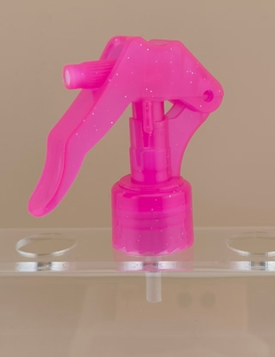 ISO9001/ISO14001 Certification Dark Pink Plastic Mini Trigger Sprayer K603-1 for Hairdressing Bottles