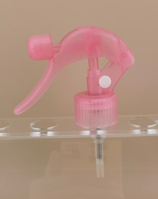 Clear Pink Plastic Mini Trigger Sprayer K604-1 for Hairdressing Customized