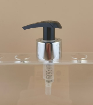 Black and Silvery Lotion Pump K204-3 for Skincare ISO9001/ISO14001 Certified