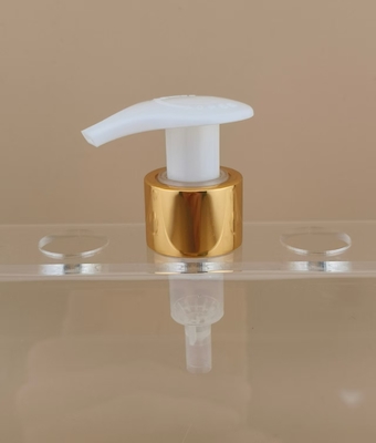 Golden Lotion Pump Left-Right Lock K204-2 for Skincare Bottles Customized