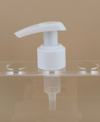 Customized Skincare White Lotion Pump K204-3 with Left-Right Lock
