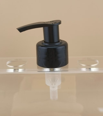 Customized Black Lotion Pump Screw Ribbed K201-9 for Skincare CRC Possible