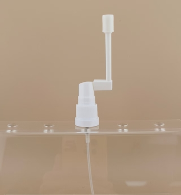 White Mist Sprayer Oral K310B with a Long Mouth for Medicament