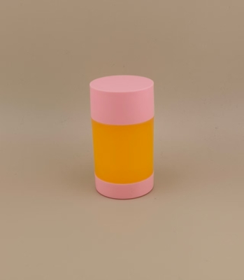 Pink Matte Rotary-Type Lip Balm Packaging 2306 for Lipsticks