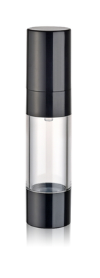 Skincare Packaging As Airless Vacuum Plastic Cosmetic Container Lotion Screw Cap Pump Bottle