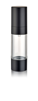 Skincare Packaging As Airless Vacuum Plastic Cosmetic Container Lotion Screw Cap Pump Bottle