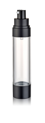 Skincare Packaging As Airless Vacuum Plastic Cosmetic Container Lotion Screw Cap Pump Bottle