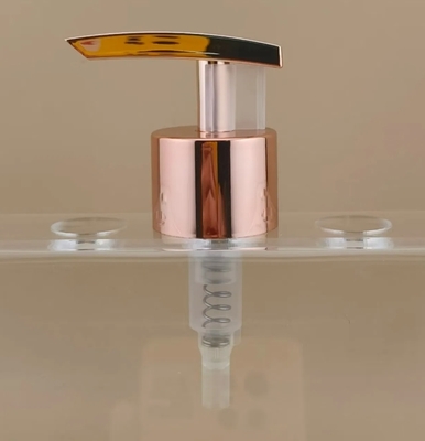 Factory Price Plastic Lotion Pump Liquid Soap Hand Wash Hand Gel Dispenser Pump Cap with UV Coating