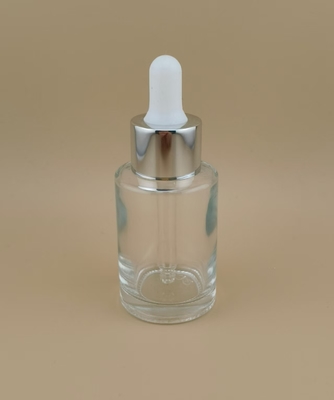 K-GBL30 Glass Dropper Bottle Clear and Smooth for Precise Essence Application