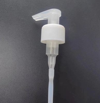 Green Custom PP Material Lotion Dispenser Pump with Clip Lock for Liquid Soap Skin Care Lotion