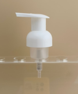 Delicate Design White Plastic Foam Pump for Shampoo Bottles