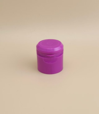 Nice Design Purple Plastic Round Smooth Cap for Cosmetic Bottles