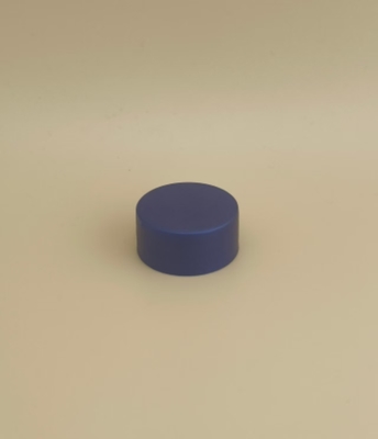 Delicate Design Dark Blue Plastic Cap for Skincare Bottles