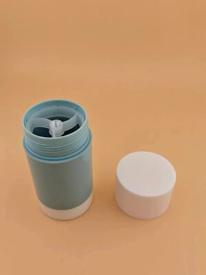 Plastic Empty Deodorant Stick Container Cosmetic Round Twist up Tubes Packaging for Deodorant Stick