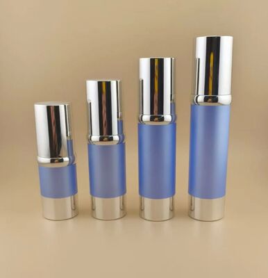 New Design Blue Airless Pump Bottle for Perfume and Cream