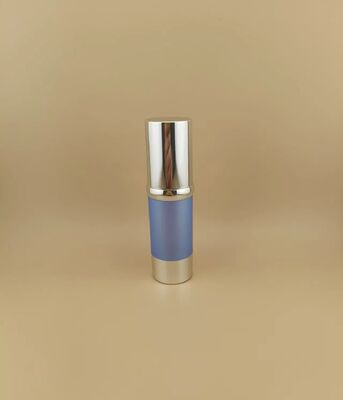 New Design Blue Airless Pump Bottle for Perfume and Cream