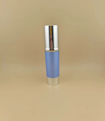 New Design Blue Airless Pump Bottle for Perfume and Cream