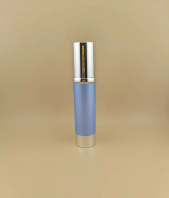 New Design Blue Airless Pump Bottle for Perfume and Cream