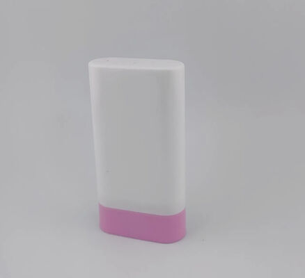 Plastic Empty Cosmetic Oval Twist Tube Stick Container