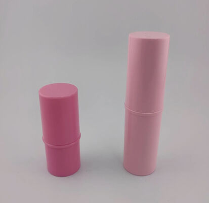 Plastic Empty Cosmetic Oval Twist Tube Stick Container