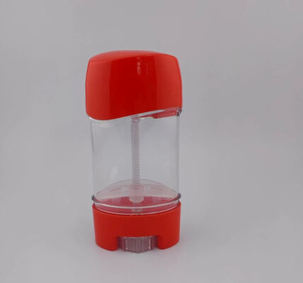 Plastic Empty Cosmetic Oval Twist Tube Stick Container
