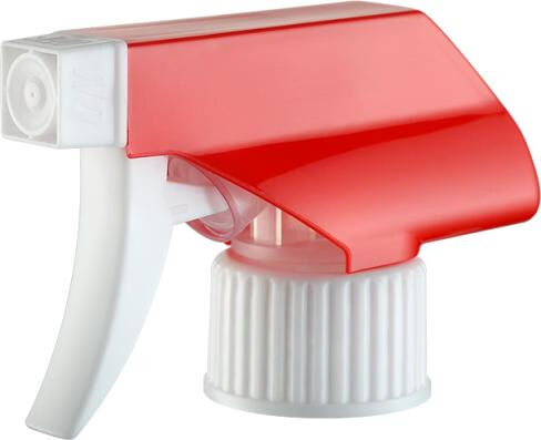 PP Red and White Plastic Glass Cleaning 28/410 Trigger Sprayer