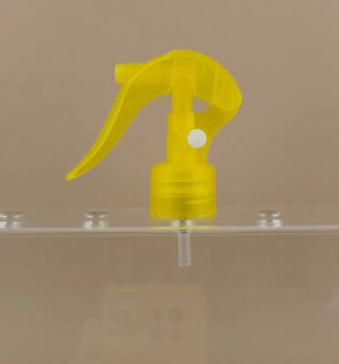 Yellow Mini Trigger Sprayer for Household Cleaning