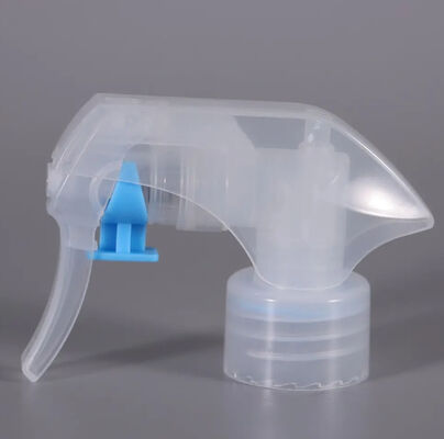 High Quality PP External Spring Mini Trigger Sprayer 24/28/410 Plastic Clear Black Blue Air Freshener Fragrance for Pet Chemical
