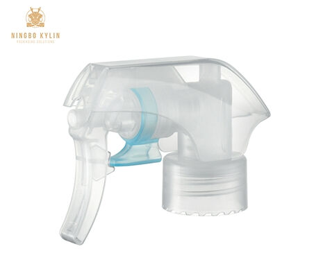 High Quality PP External Spring Mini Trigger Sprayer 24/28/410 Plastic Clear Black Blue Air Freshener Fragrance for Pet Chemical