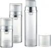 Wholesales Press Down Double-Barrelled Airless Bottle Face Care Cream Personal Care Cosmetic Color Customized