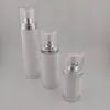 Luxury Refillable 30ml Around Spray Plastic Cosmetic Serum Lotion Acrylic Airless Pump Bottle